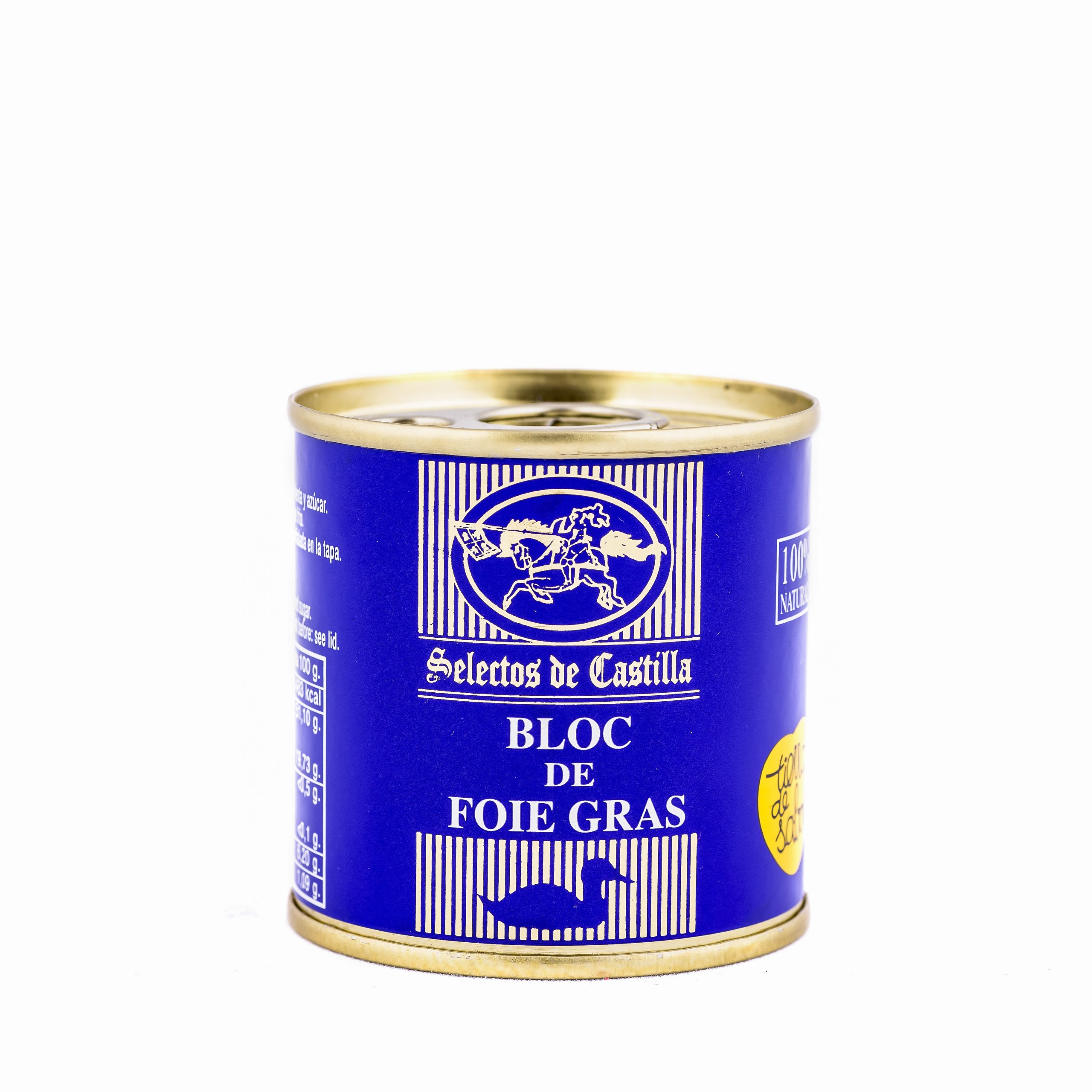 Ančių kenelėlės Bloc of Foie gras SELECTOS DE CASTILLA 95g