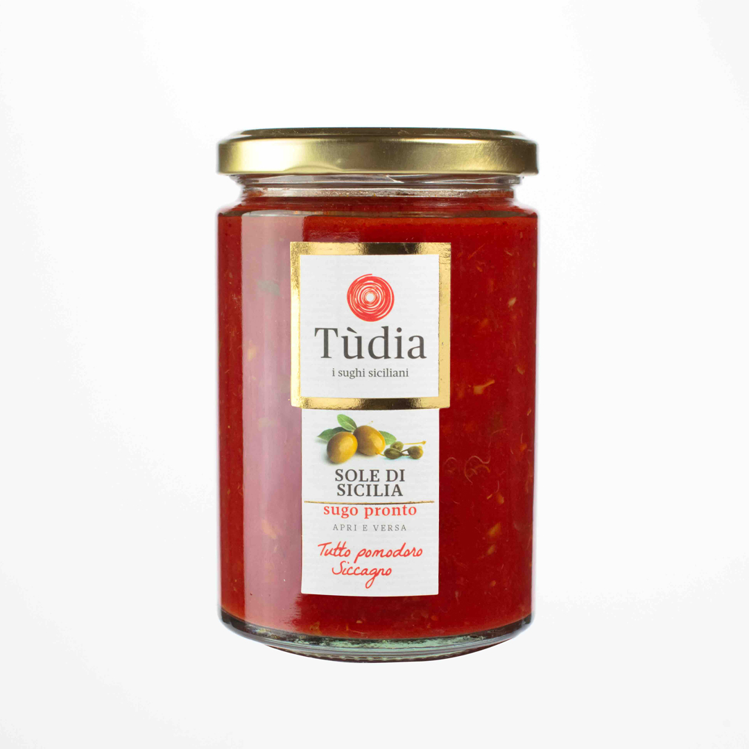 Sicilietiškas pomidorų padažas TUDIA Sole di Sicilia 350g