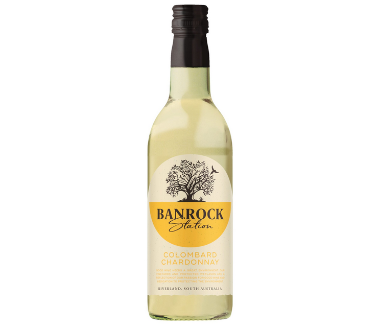 Vynas BANROCK STATION Colombard-Chardonnay South Eastern Australia 0.187l