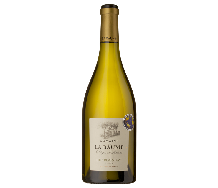 Vynas sgn DOMAINE DE LA BAUME les Vignes de Madame Chardonnay Pays d‘Oc I.G.P 0.75l