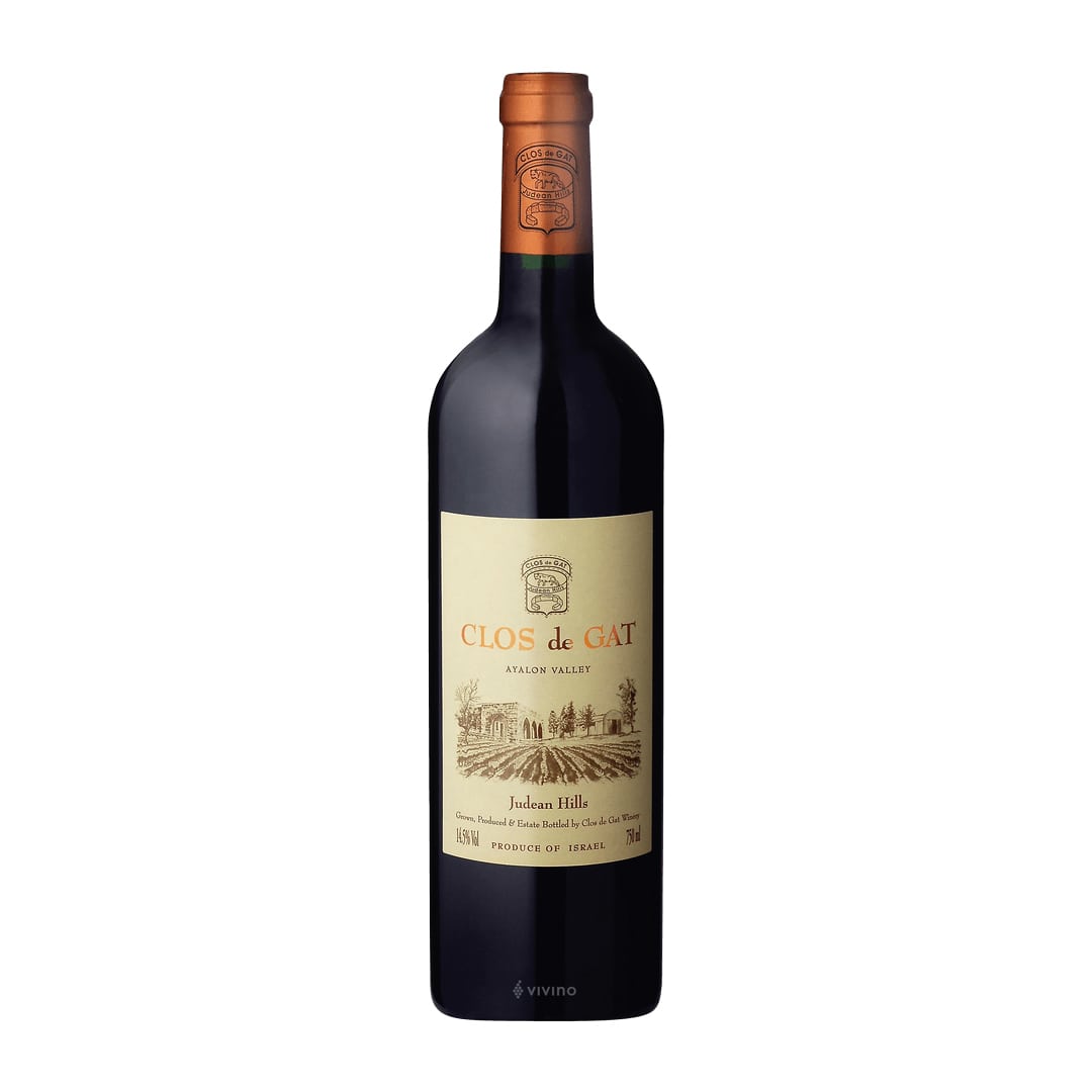200318_Vynas CLOS DE GAT Rouge (Cab.Sauv., Merlot, Petit Verd.) Vins D`Israel Rouge Dry 0,75l-min