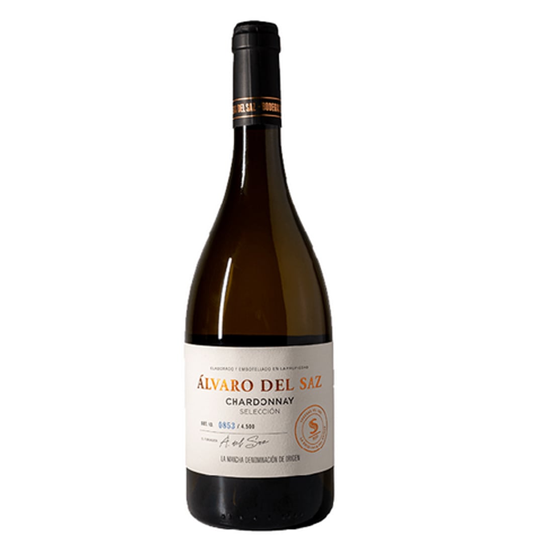 200329_Vynas ALVARO DEL SAZ Chardonnay Seleccion Bianco dry 0,75l-min