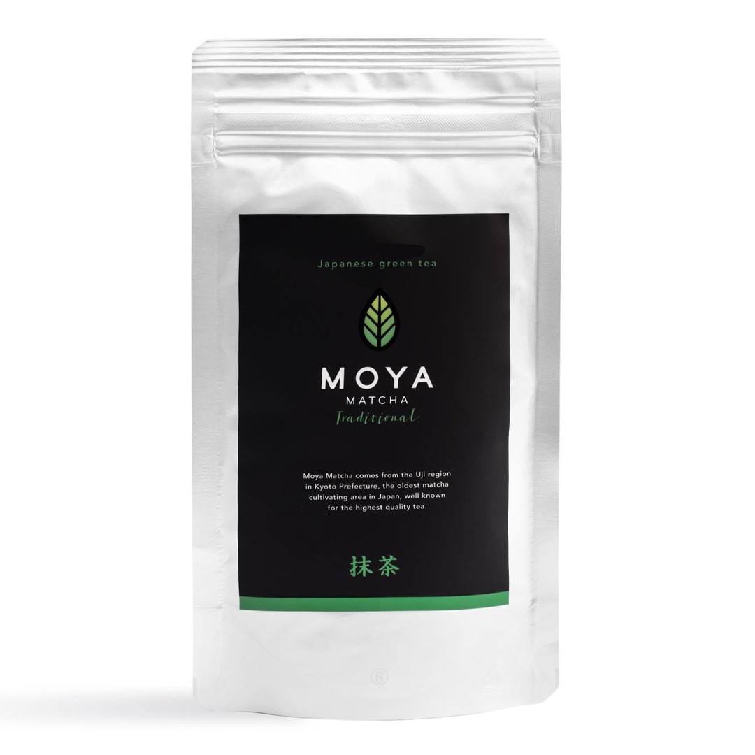 60389_Zalioji arbata MOYA MATCHA Traditional zip pack 1kg